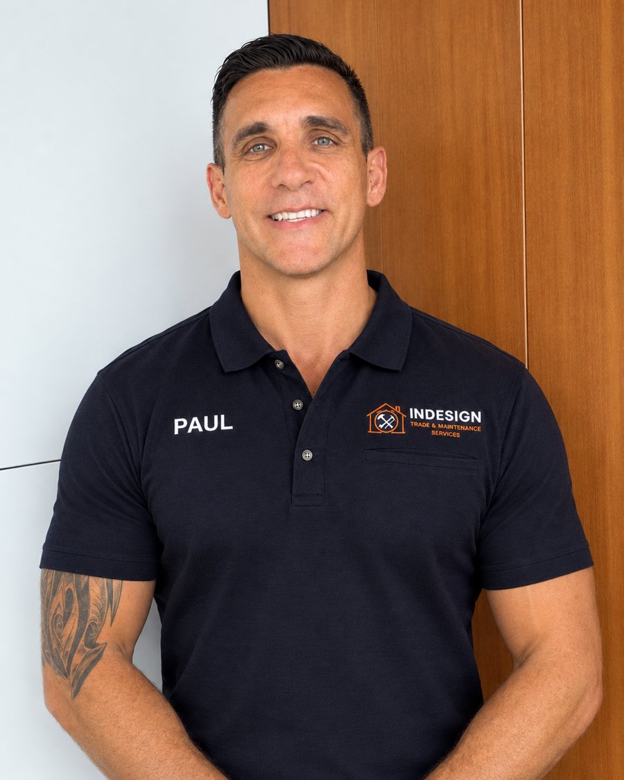 Paul Gollan, owner of InDesign Trade & Maintenance Services