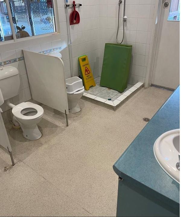 Before: Children’s bathroom upgrade