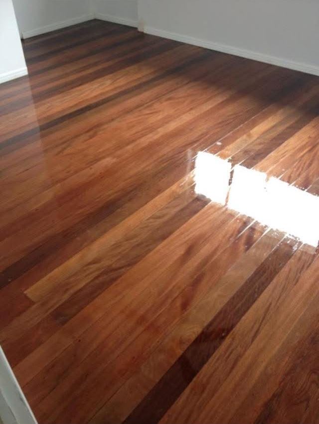 Bedroom renovation & polished floors