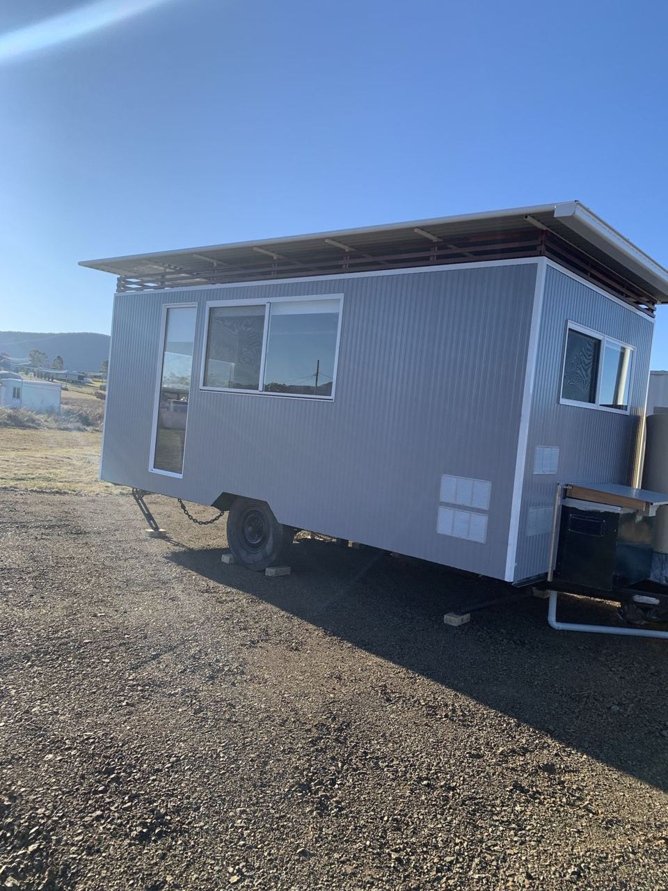 After: Tiny house conversion